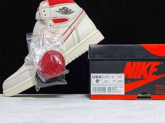 OG Jordan Retro Red 1 555088-160 Gym Air "Phantom" High 0706